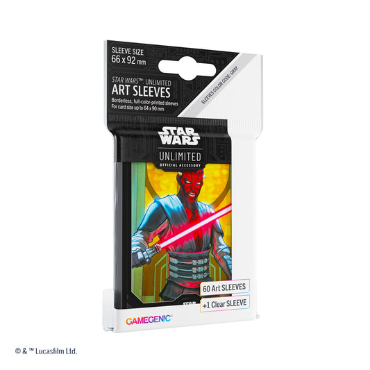 Star Wars: Unlimited Art Sleeves - Darth Maul (61 sleeves)
