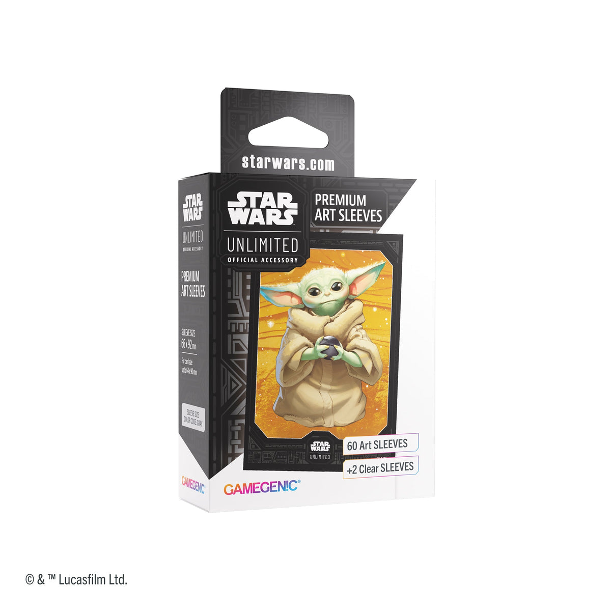 Star Wars: Unlimited Premium Art Sleeves - Grogu (62 sleeves)