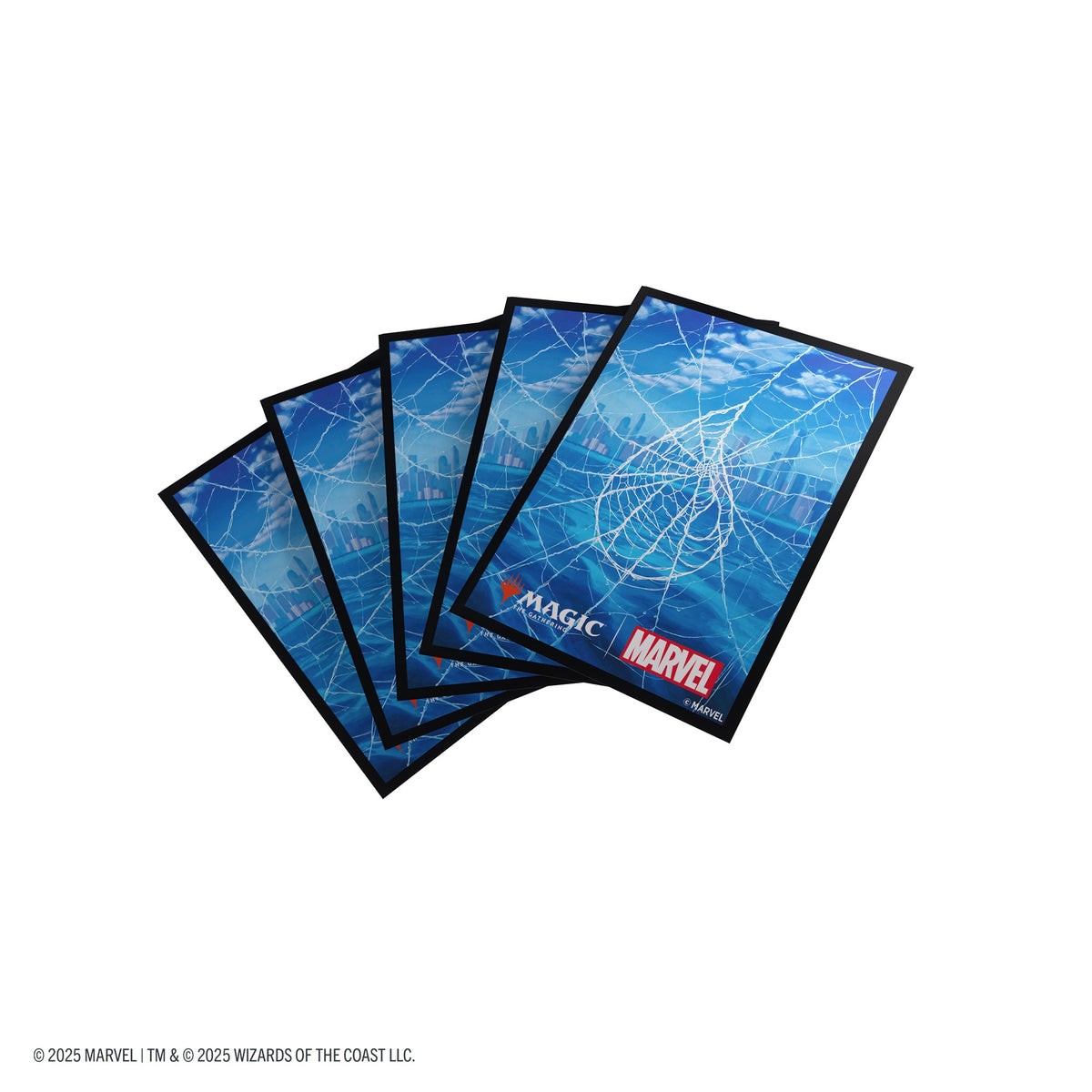 Magic: The Gathering - Marvel's Spider-Man: Premium Art Sleeves - Spider-Man Island (105 sleeves)