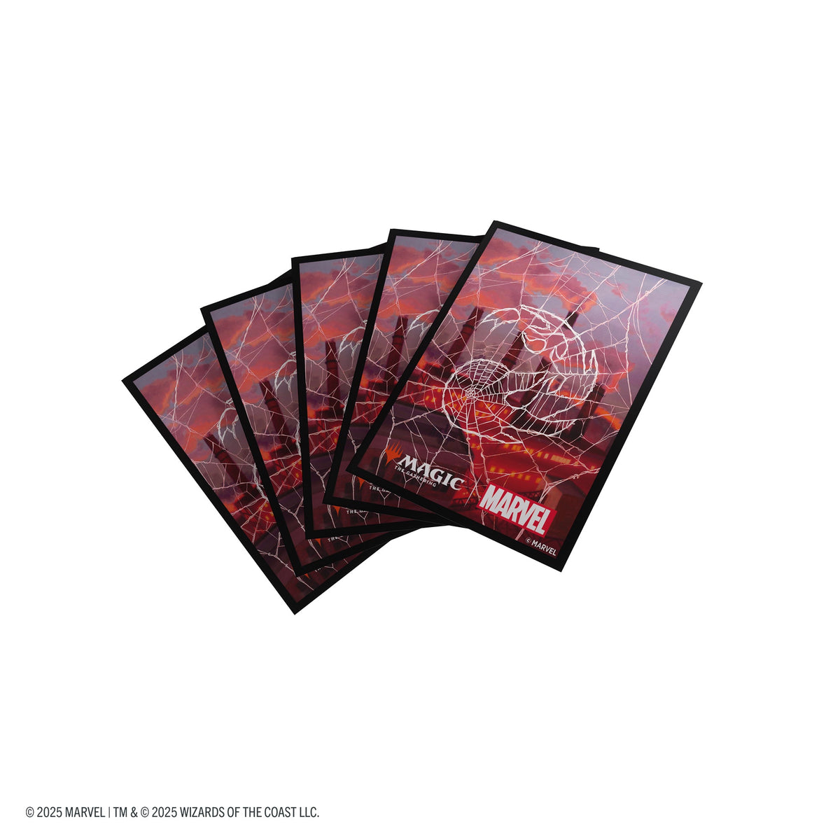 Magic: The Gathering - Marvel's Spider-Man: Premium Art Sleeves - Spider-Man Mountain (105 sleeves)