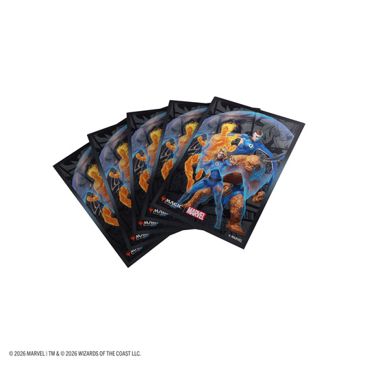 Magic: The Gathering - Marvel Super Heroes: Premium Art Sleeves - The Fantastic Four (105 sleeves)
