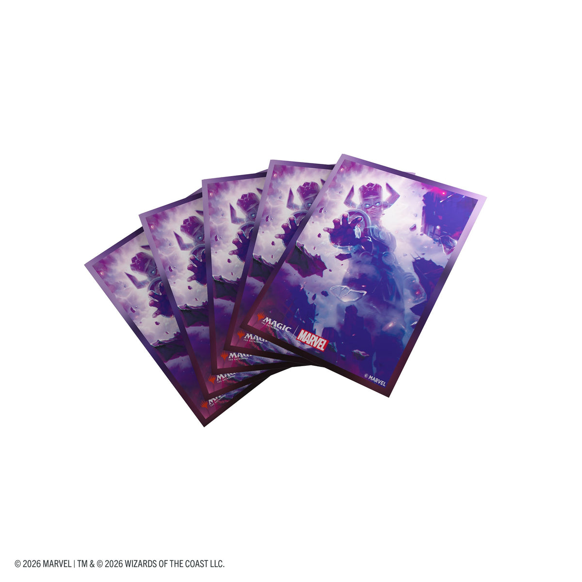 Magic: The Gathering - Marvel Super Heroes: Premium Art Sleeves - Galactus Token (105 sleeves)