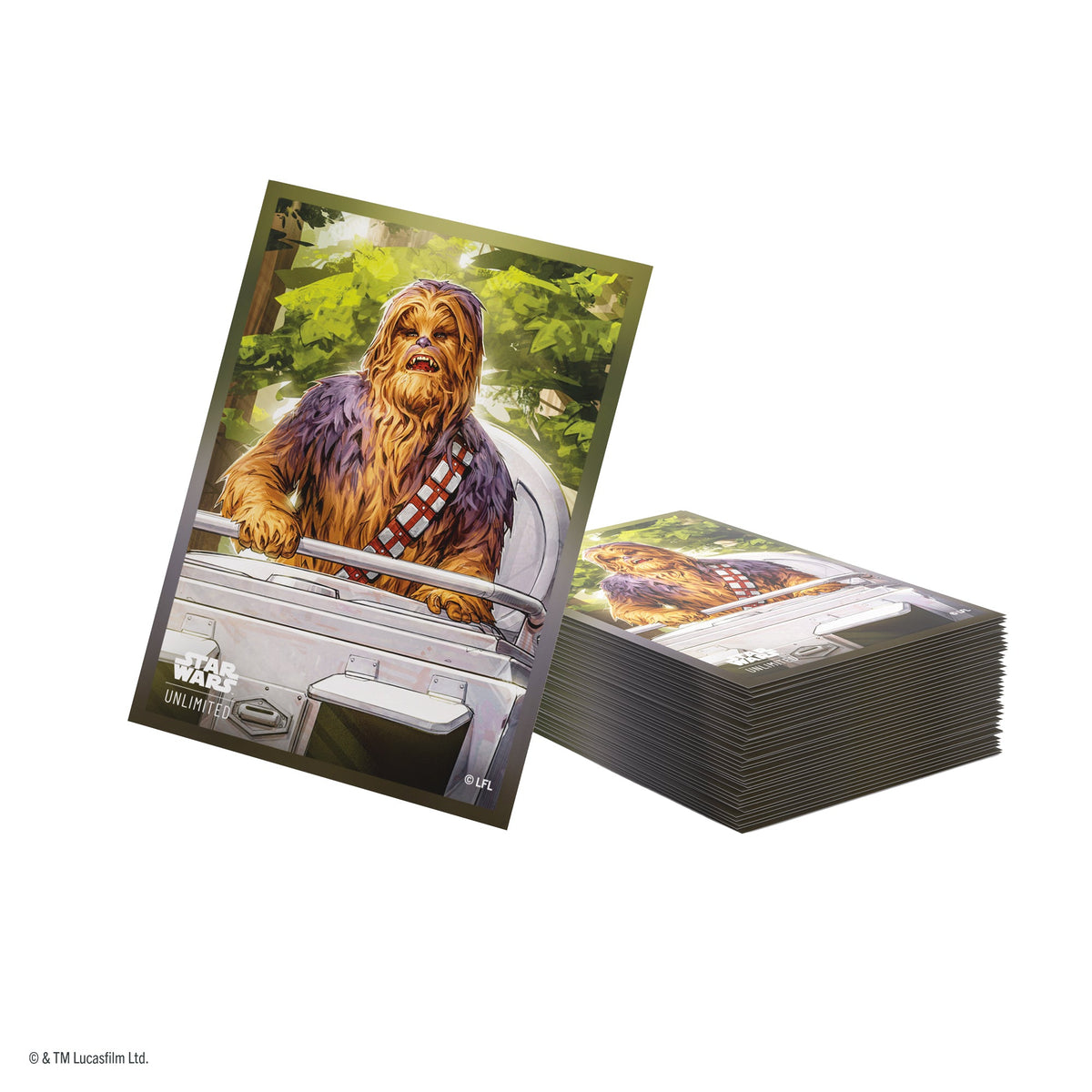 Star Wars: Unlimited Premium Art Sleeves - Chewbacca (82 sleeves)
