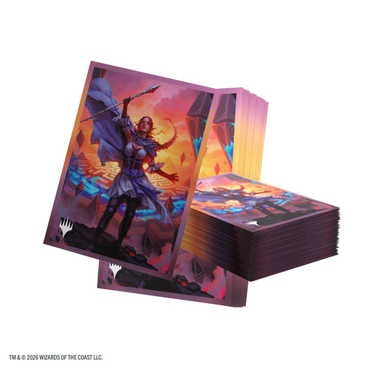 Magic: The Gathering - Reality Fracture: Premium Art Sleeves - Nissa, Leyline Tamer (105 sleeves)