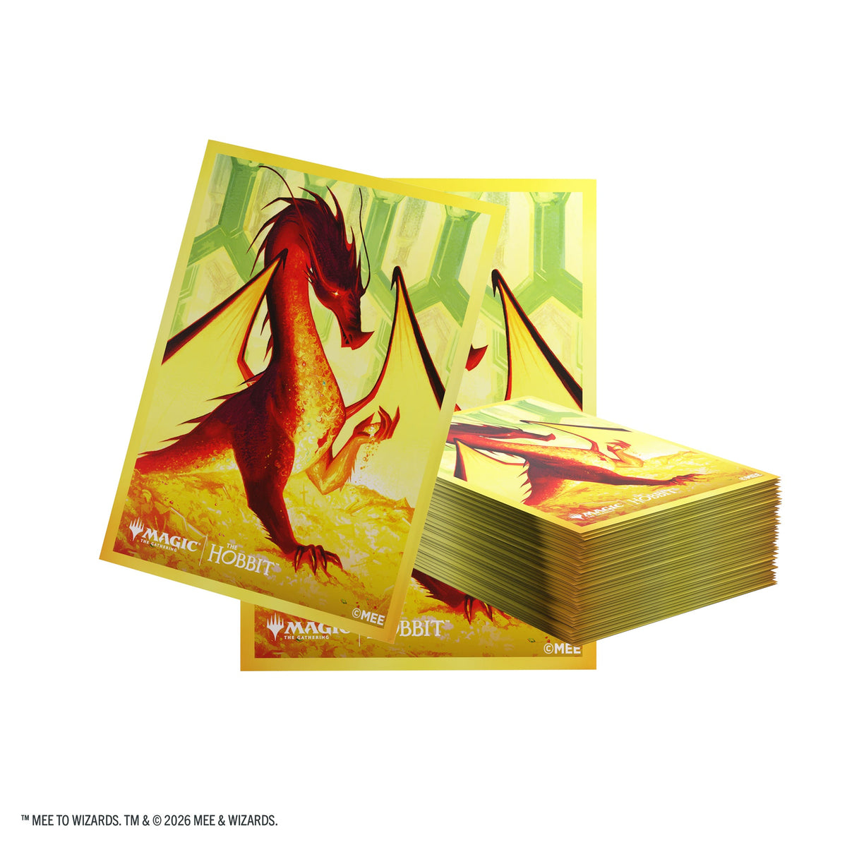 Magic: The Gathering - The Hobbit: Premium Art Sleeves - Smaug the Golden (105 sleeves)