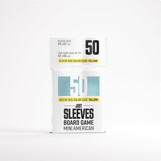 Just Sleeves - Mini American (50 sleeves)