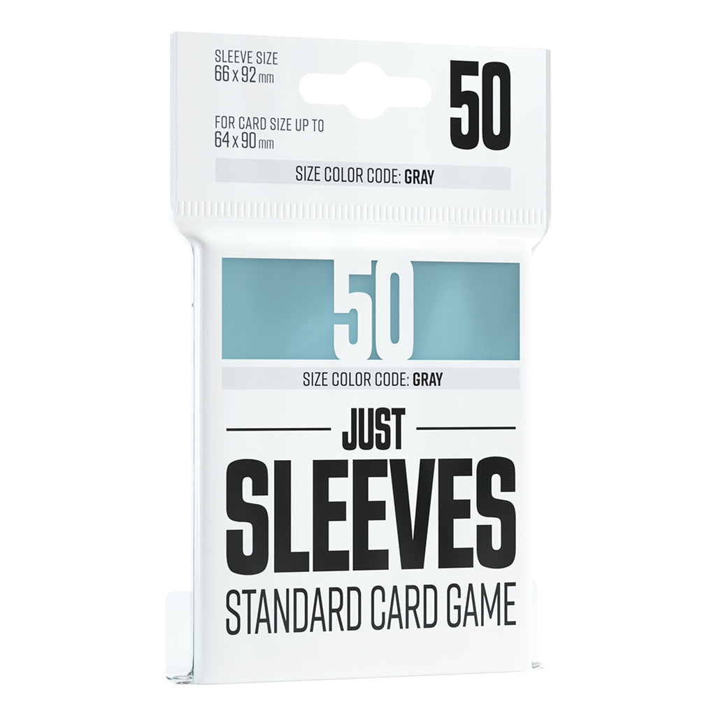 Just Sleeves - Standard Card Game: Clear (50 sleeves)
