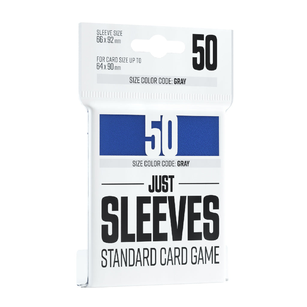 Just Sleeves - Standard Card Game: Blue (50 sleeves)