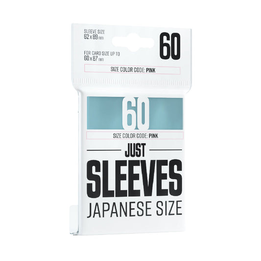 Just Sleeves - Japanese Size: Clear (60 sleeves)