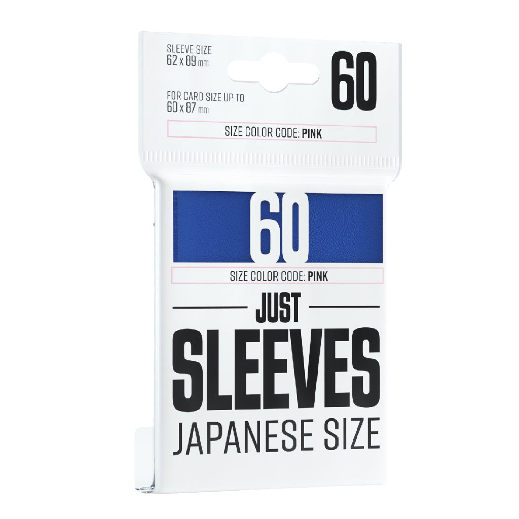Just Sleeves - Japanese Size: Blue (60 sleeves)