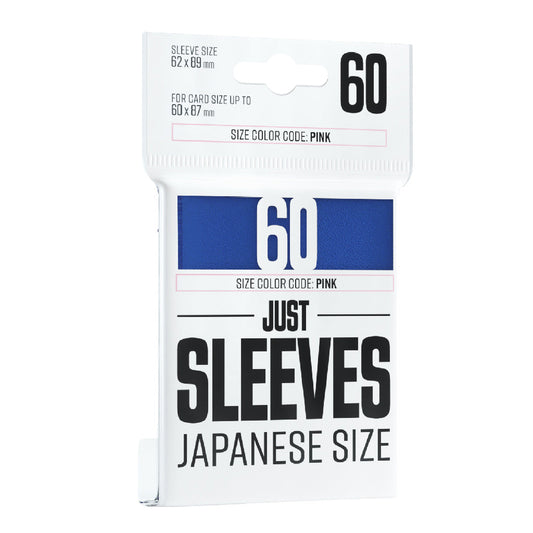 Just Sleeves - Japanese Size: Blue (60 sleeves)