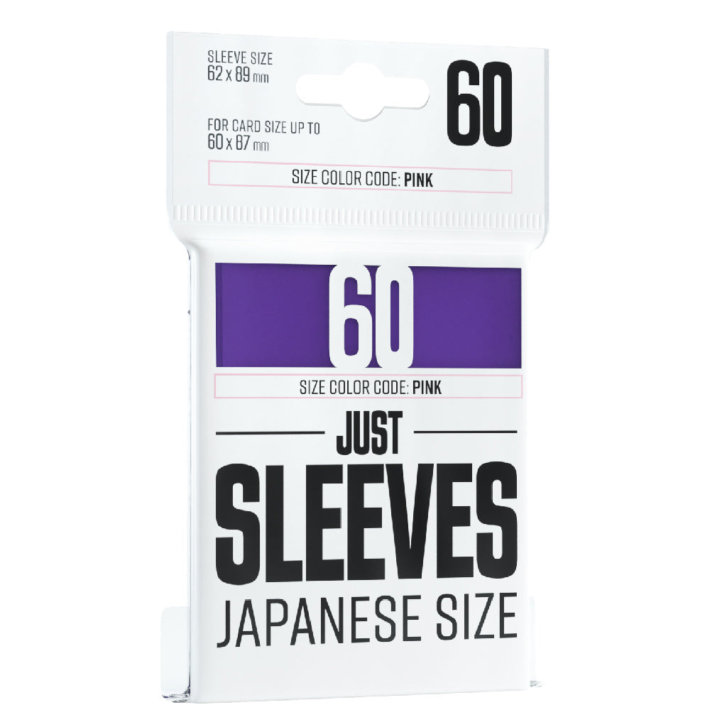 Just Sleeves - Japanese Size: Purple (60 sleeves)