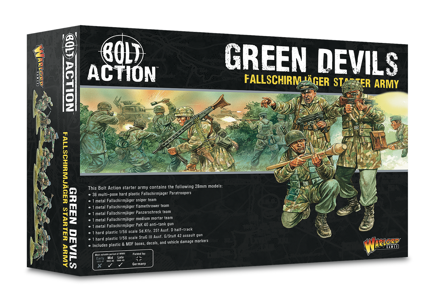 Bolt Action - Green Devils Fallschirmjager Starter Army