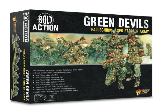 Bolt Action - Green Devils Fallschirmjager Starter Army
