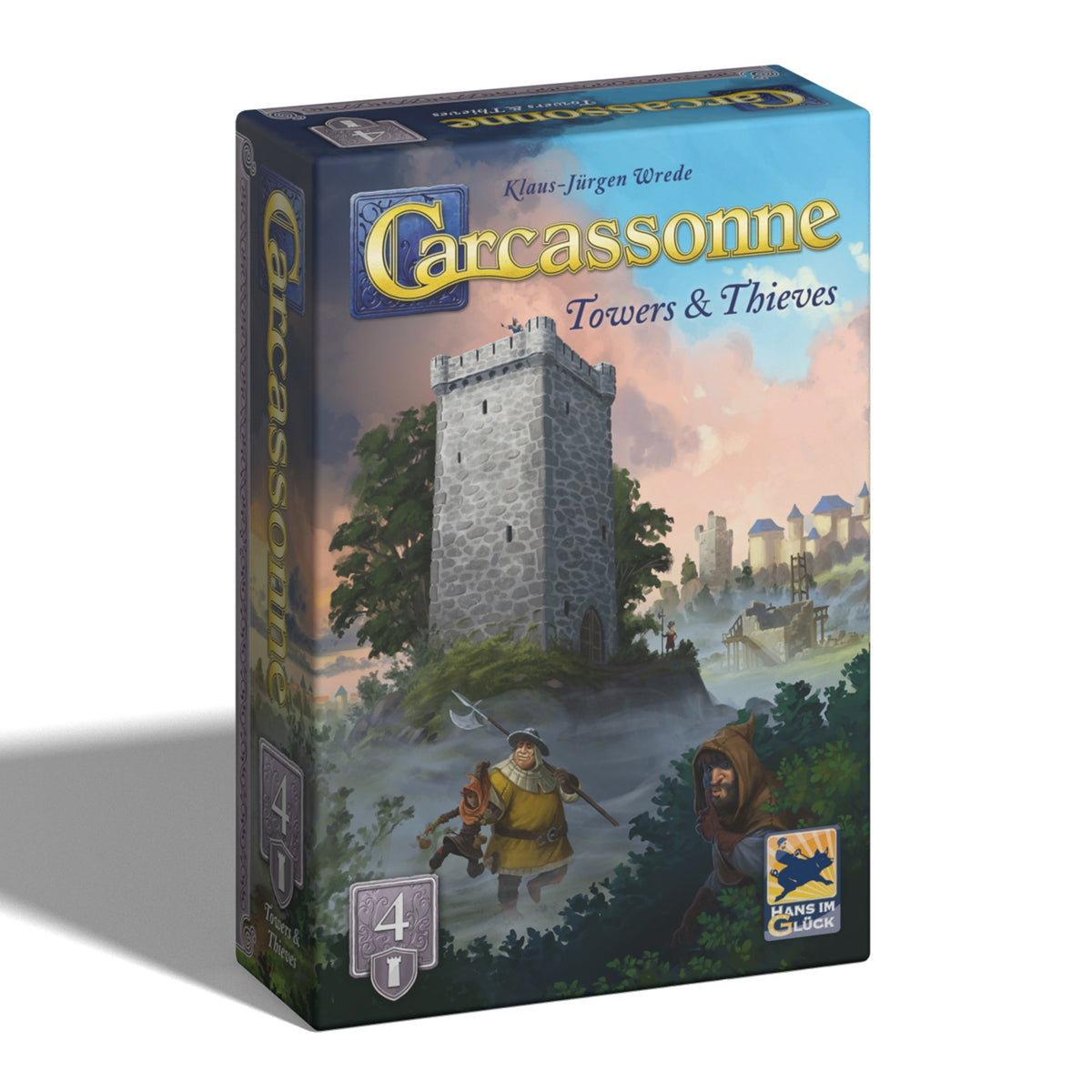 (BSG Certified USED) Carcassonne - #4 Towers & Thieves