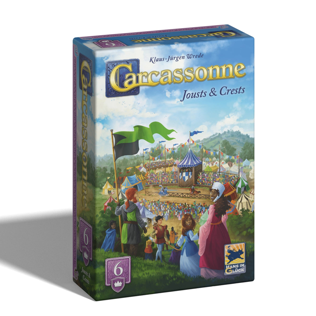 (BSG Certified USED) Carcassonne - #6 Jousts & Crests