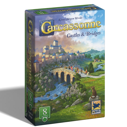 (BSG Certified USED) Carcassonne - #8 Castles & Bridges