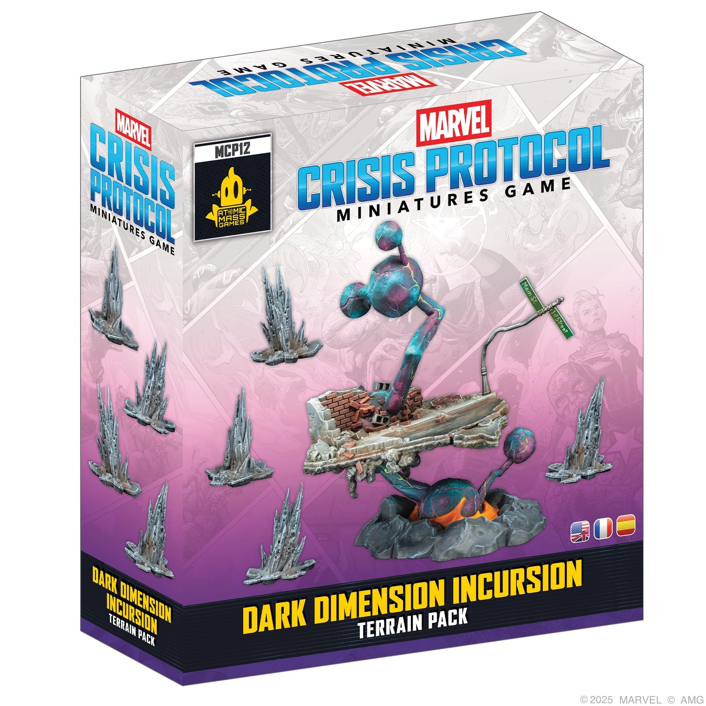 Marvel: Crisis Protocol - Dark Dimension Incursion: Terrain Pack