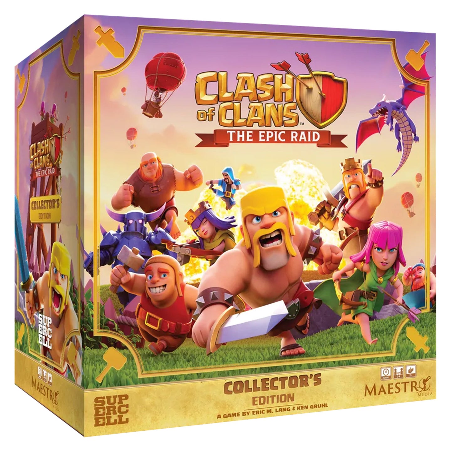 (BSG Certified USED) Clash of Clans: The Epic Raid (Collector's Edition)