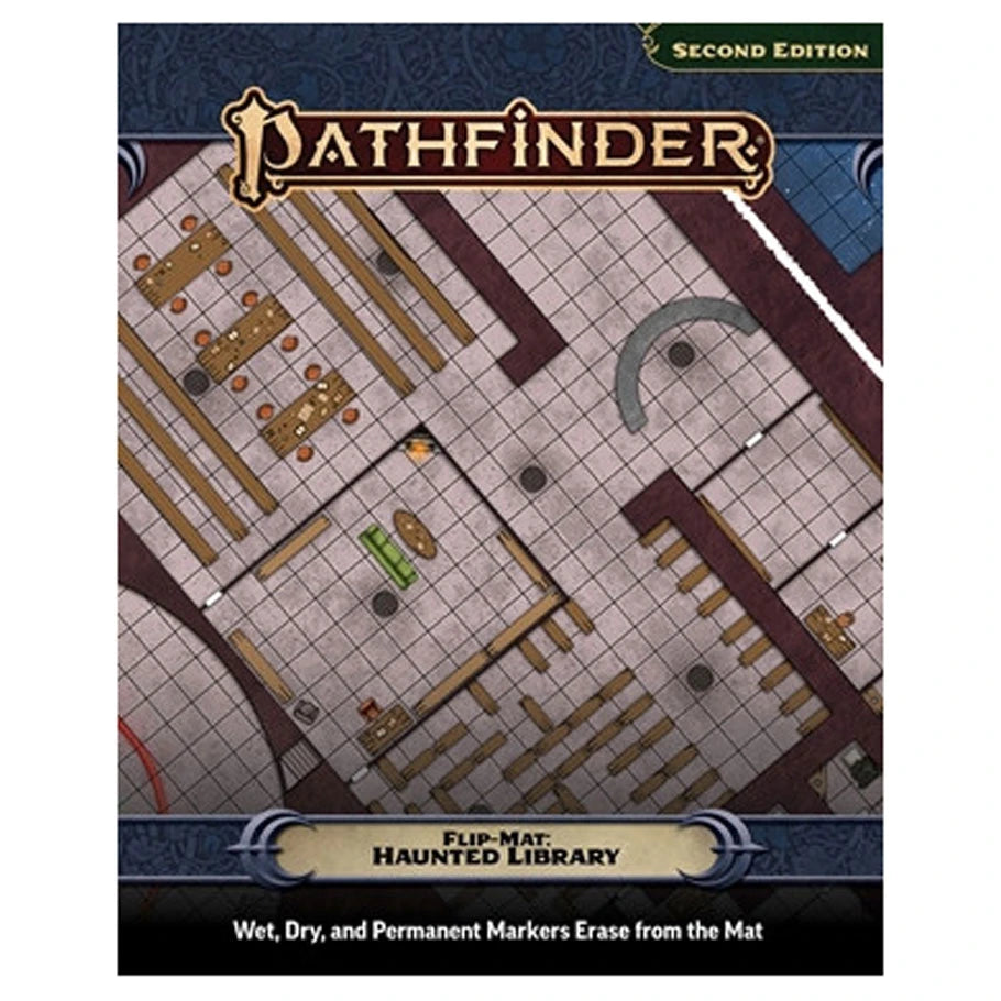 Pathfinder - Flip-Mat: Haunted Library
