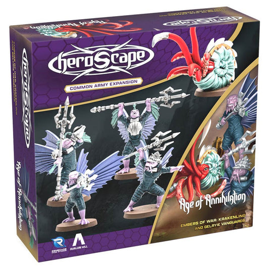 Heroscape: Age of Annihilation - Embers of War: Krakenling & Gelryie Vanguards