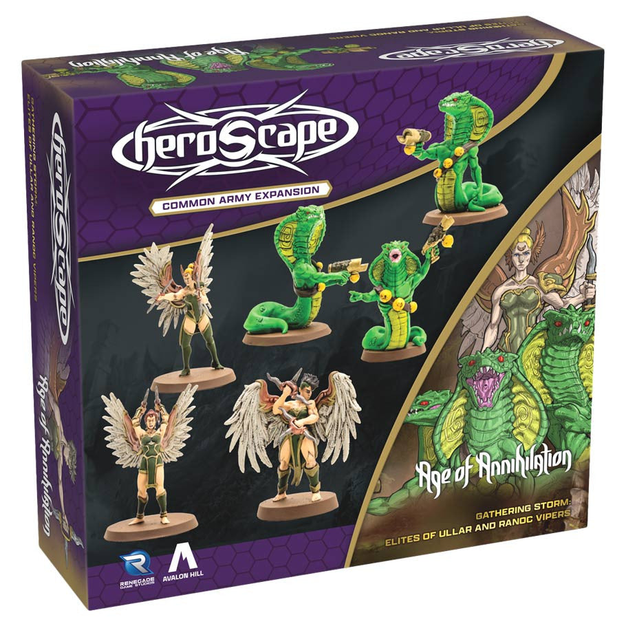 Heroscape: Age of Annihilation - Gathering Storm: Elites of Ullar & Ranoc Vipers
