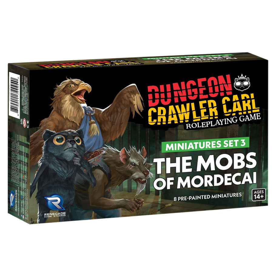 Dungeon Crawler Carl Roleplaying Game - Miniatures Set 3: The Mobs of Mordecai