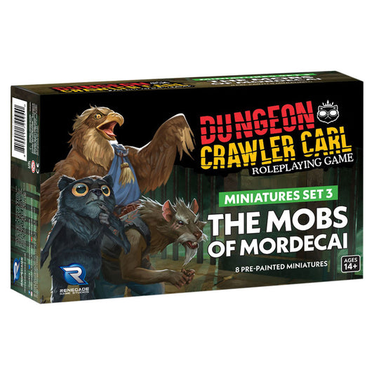 Dungeon Crawler Carl Roleplaying Game - Miniatures Set 3: The Mobs of Mordecai