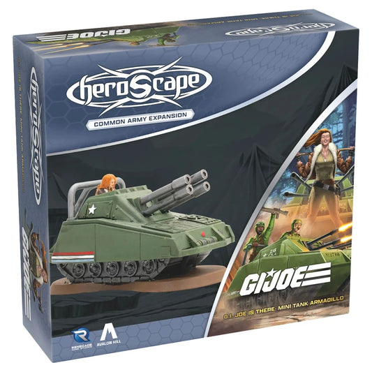 G.I. JOE Heroscape - Cover Girl and Mini Tank Armadillo Army Expansion (Standard Edition)