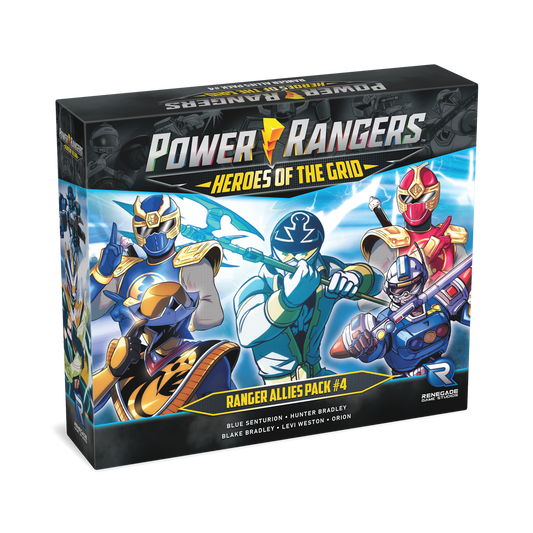 (BSG Certified USED) Power Rangers: Heroes of the Grid - Allies Pack #4