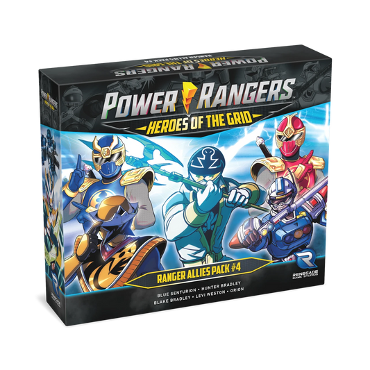 (BSG Certified USED) Power Rangers: Heroes of the Grid - Allies Pack #4