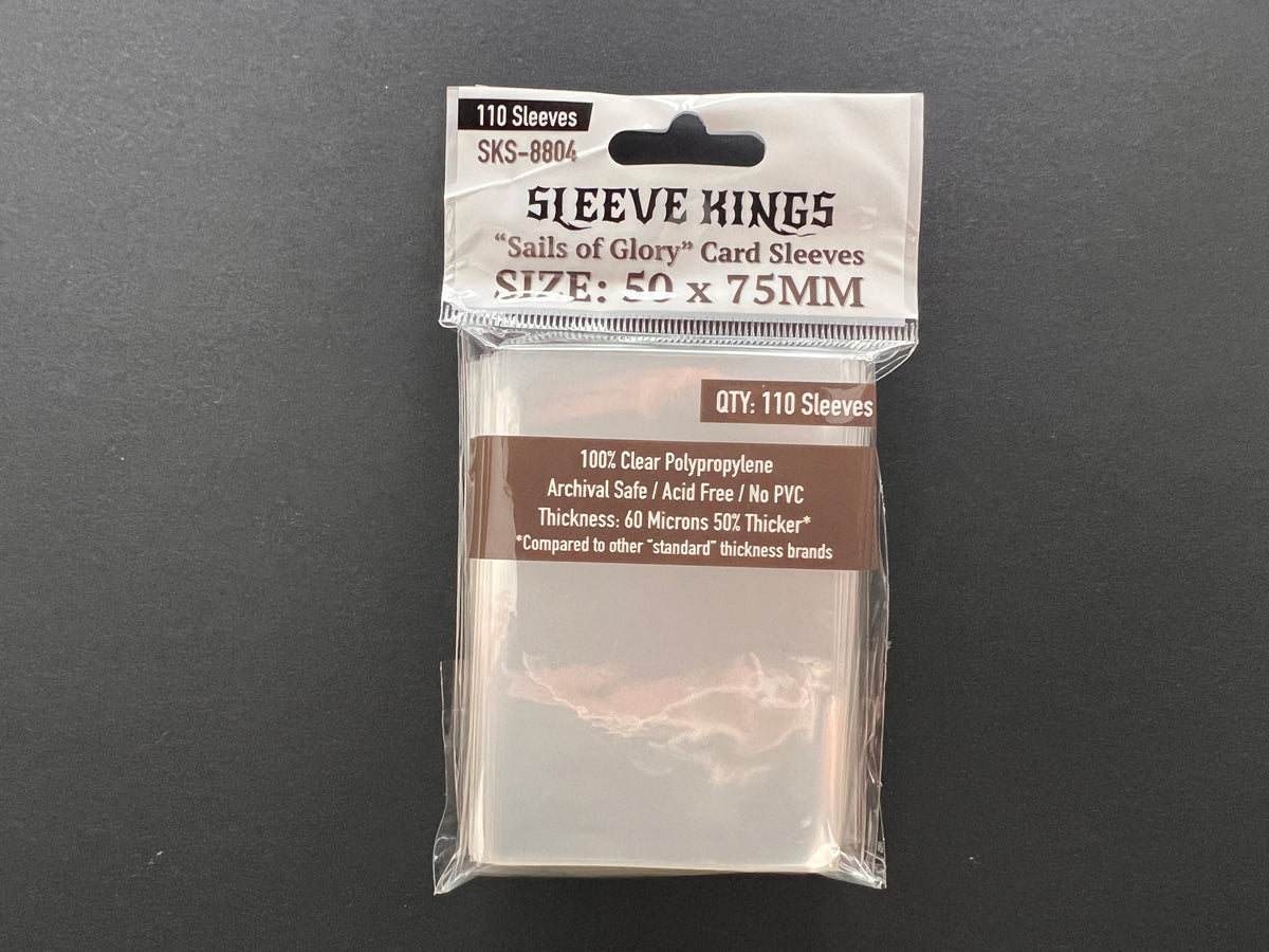 Sleeve Kings - Sails of Glory Card Sleeves (50 x 75 mm, 110 sleeves)