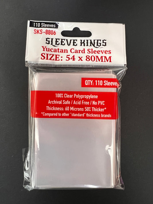 Sleeve Kings - Yucatan Card Sleeves (54 x 80 mm, 110 sleeves)