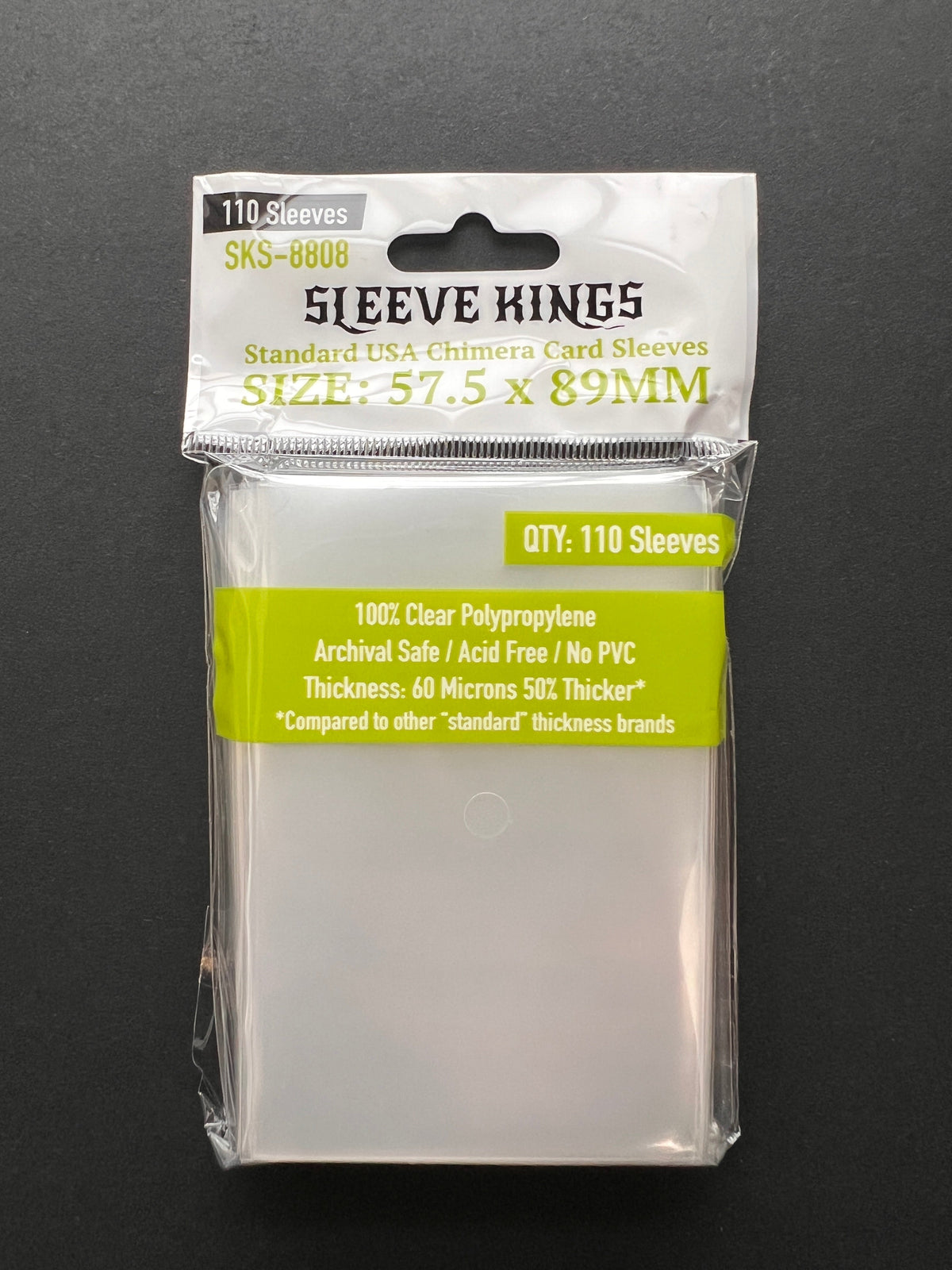 Sleeve Kings - Chimera Standard USA Card Sleeves (57.5 x 89 mm, 110 sleeves)