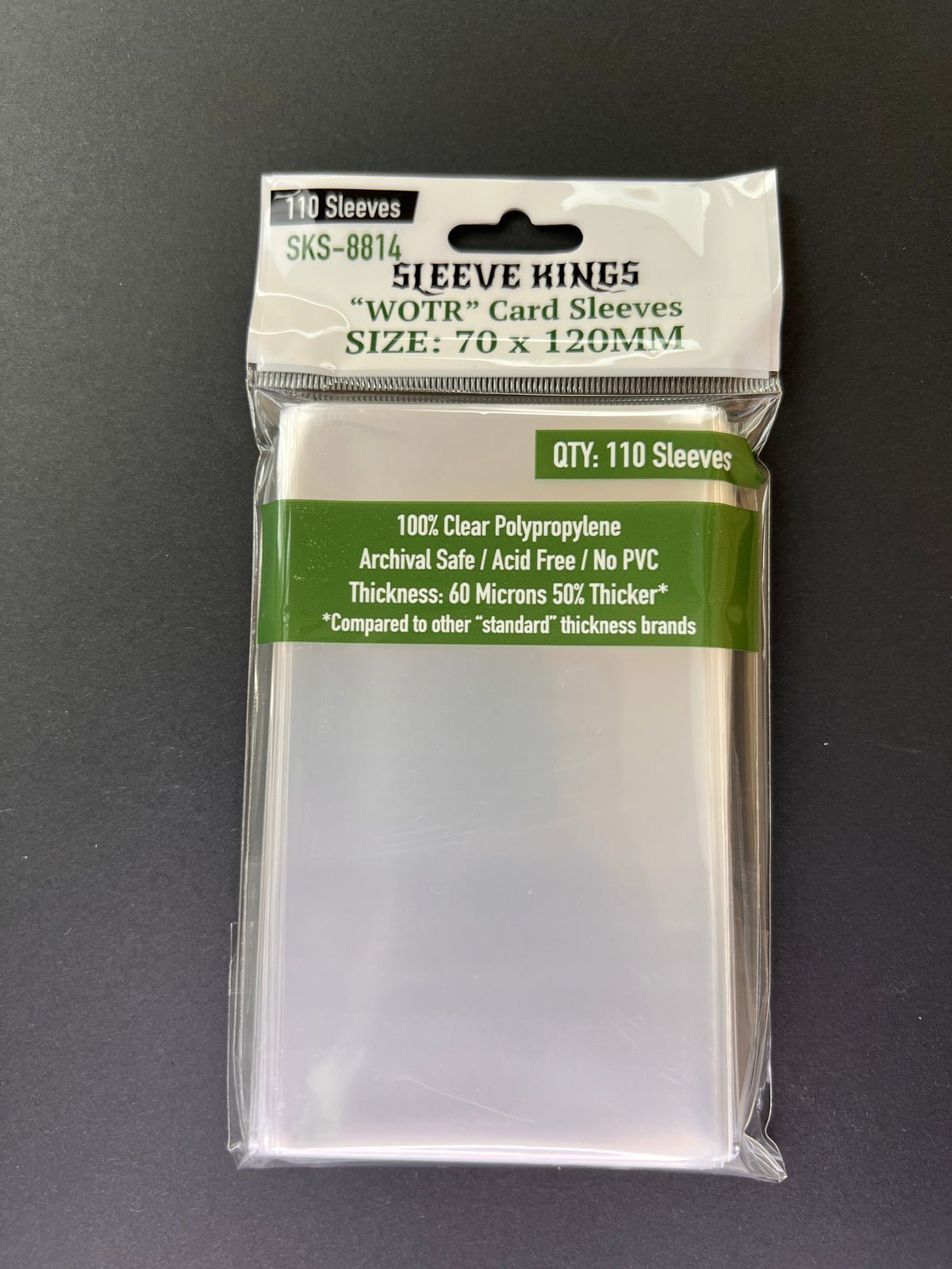 Sleeve Kings - WOTR Card Sleeves (70 x 120 mm, 110 sleeves)