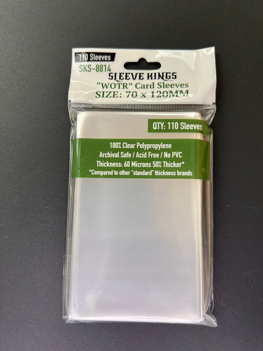 Sleeve Kings - WOTR Card Sleeves (70 x 120 mm, 110 sleeves)