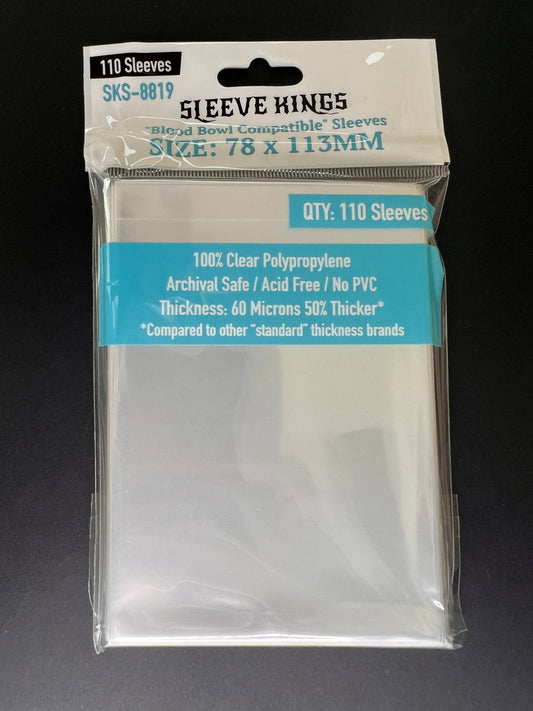 Sleeve Kings - Blood Bowl Compatible Sleeves (78 x 113 mm, 110 sleeves)