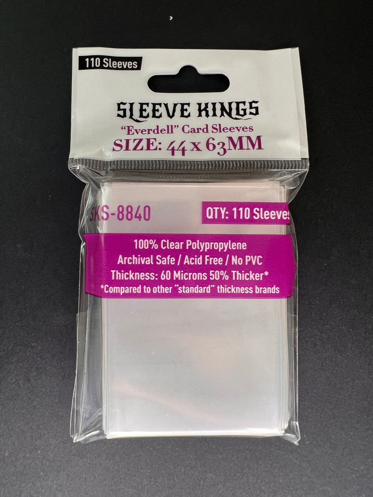Sleeve Kings - Everdell Compatible Mini Sleeves (44 x 63 mm, 110 sleeves)