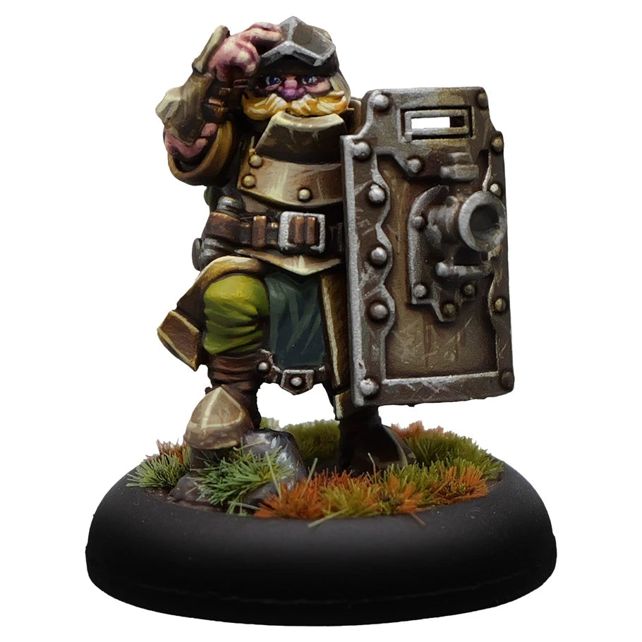 Warmachine - Mercenaries: Captain Barl "Demolisher" Dunax