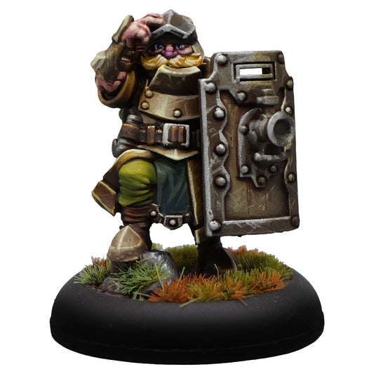 Warmachine - Mercenaries: Captain Barl "Demolisher" Dunax