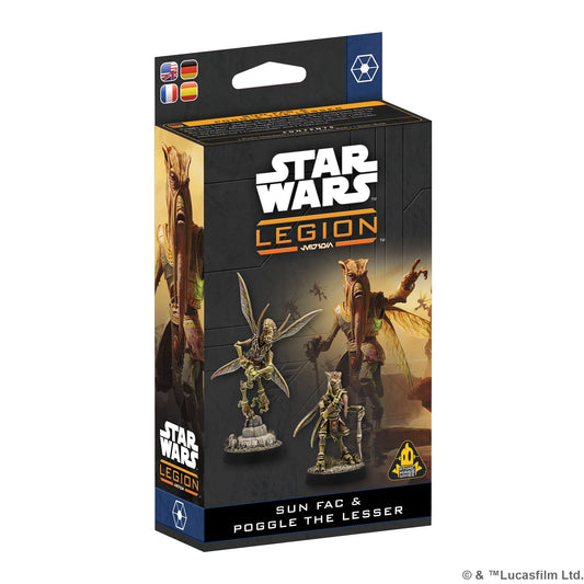 Star Wars: Legion - Separatist Alliance: Sun Fac & Poggle the Lesser