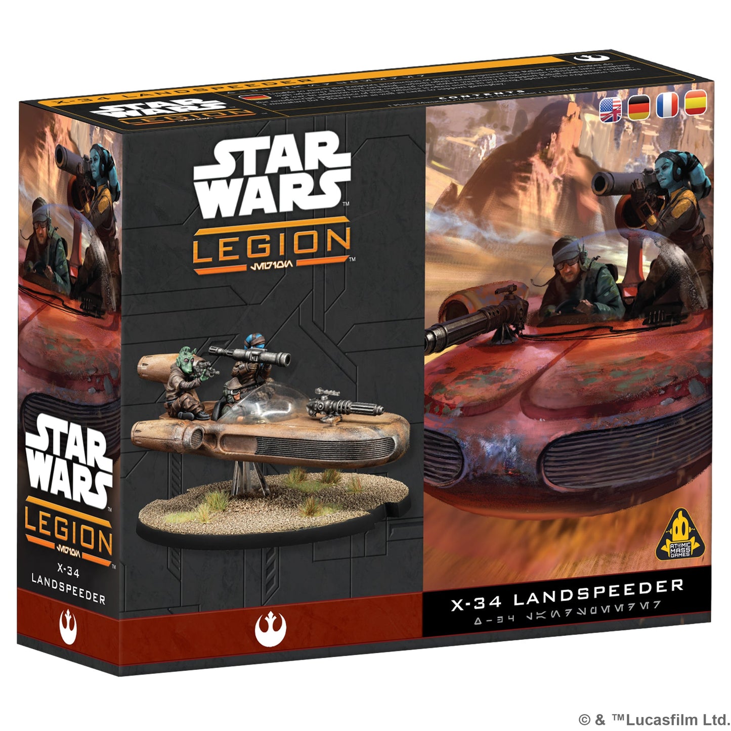 Star Wars: Legion - Rebel Alliance: X-34 Landspeeder
