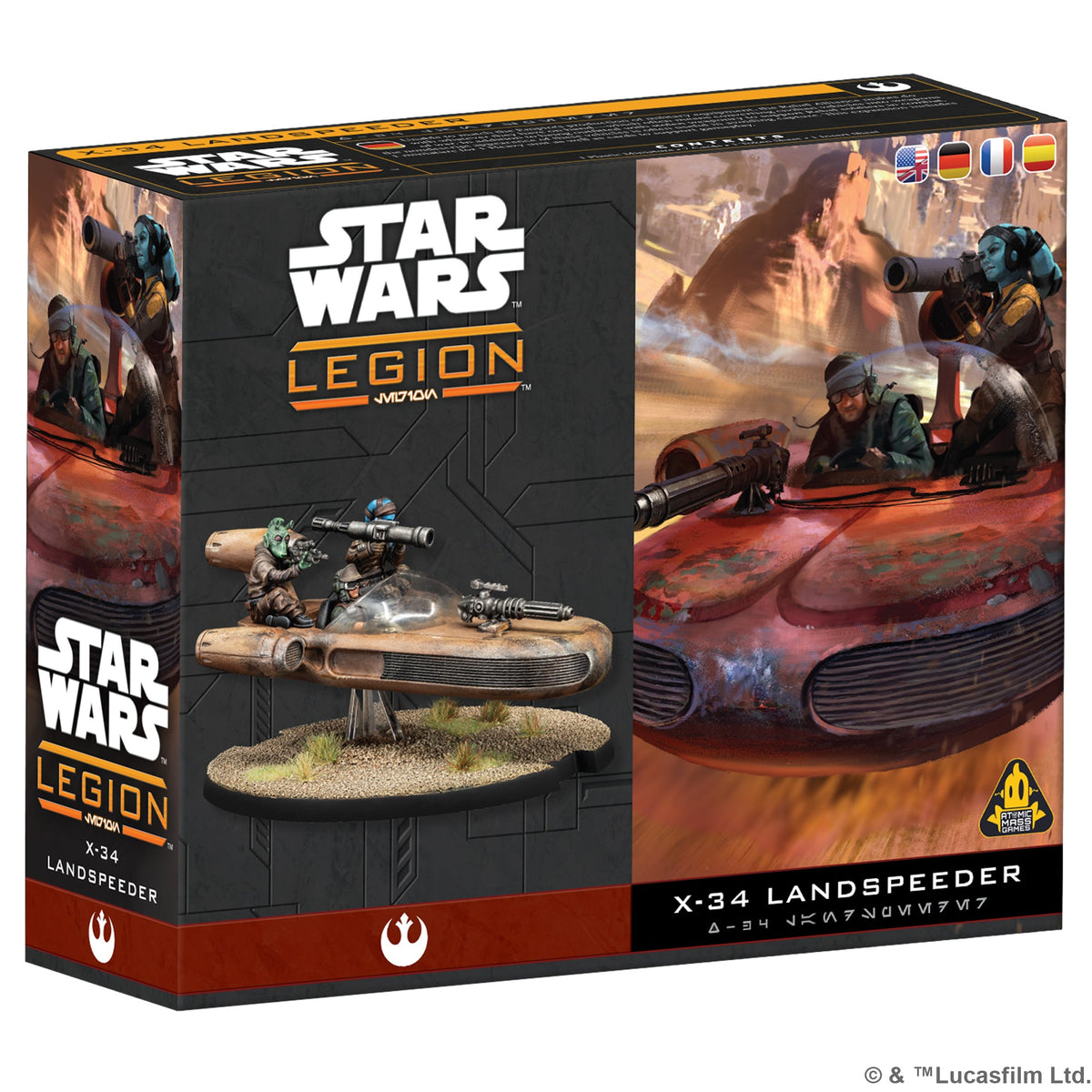 Star Wars: Legion - Rebel Alliance: X-34 Landspeeder
