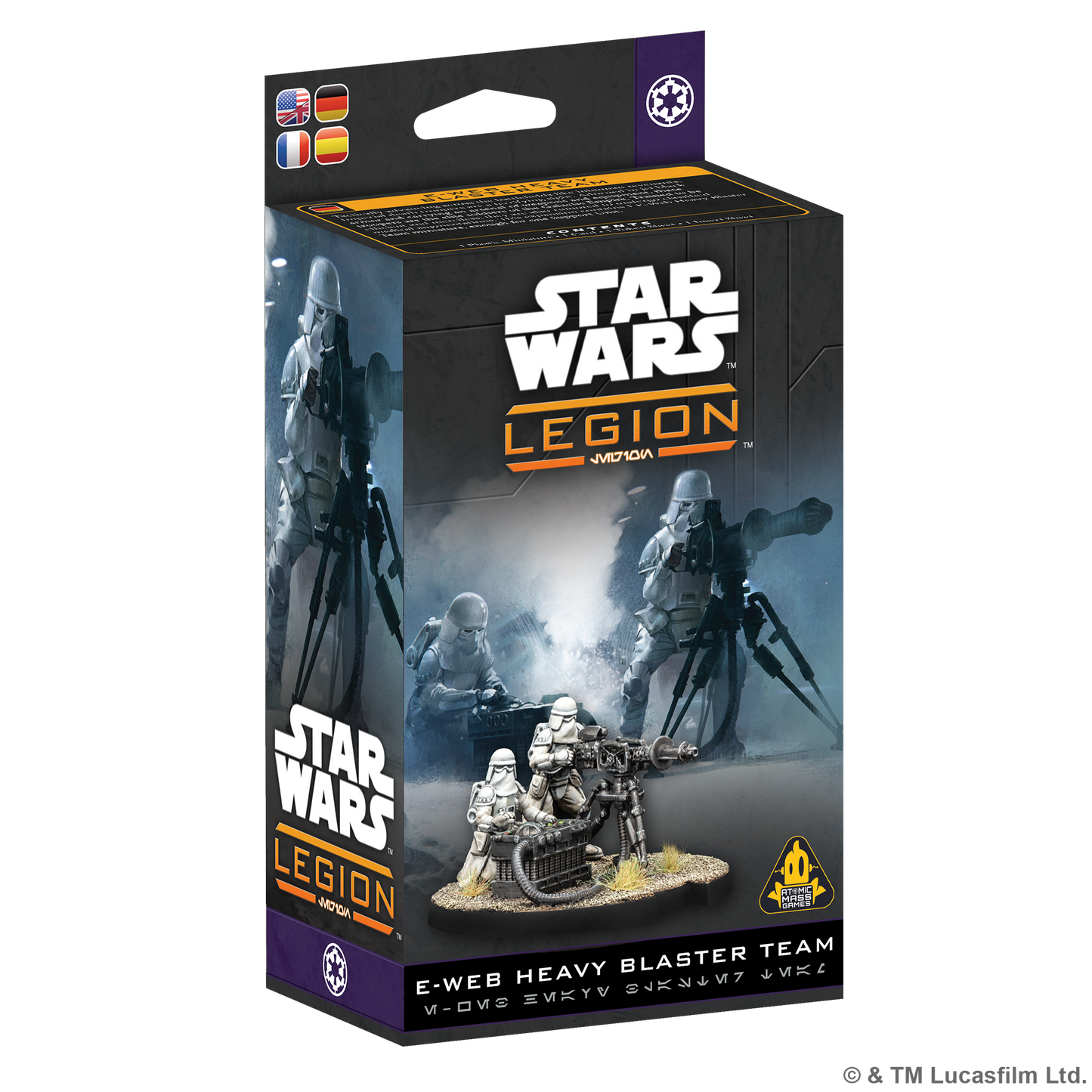 Star Wars: Legion - Galactic Empire: E-Web Heavy Blaster Team