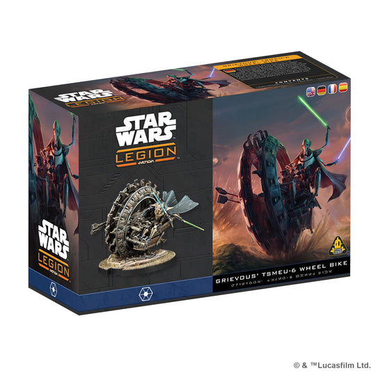 Star Wars: Legion - Seperatist Alliance: Grievous' TSMEU-6 Wheel Bike