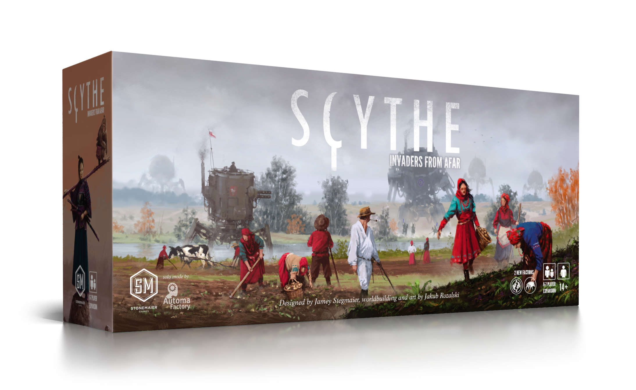 (BSG Certified USED) Scythe - Invaders from Afar – Boarding School Games