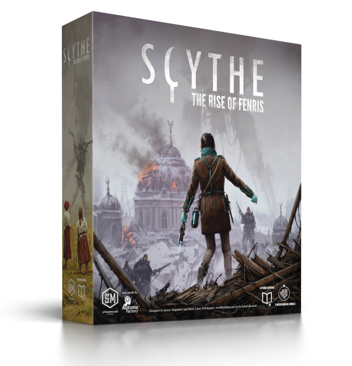 (BSG Certified USED) Scythe - The Rise of Fenris