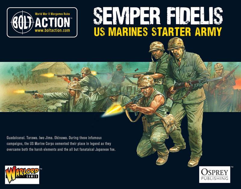 Bolt Action - Semper Fidelis: US Marines Starter Army
