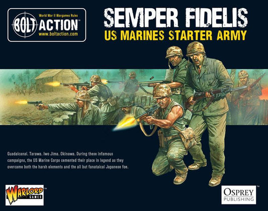 Bolt Action - Semper Fidelis: US Marines Starter Army