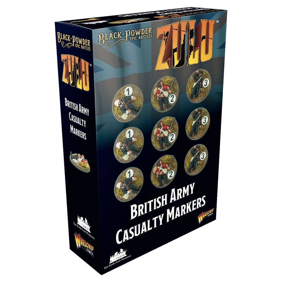 Black Powder: Epic Battles - Zulu!: British Army Casualty Markers